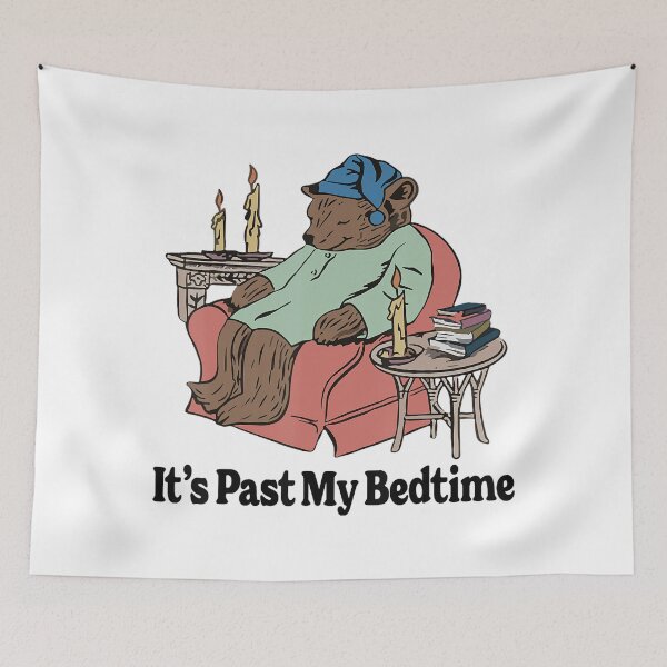 Item preview, It's Past My Bedtime Sleepy Time Bear designed and sold by spirorinin.