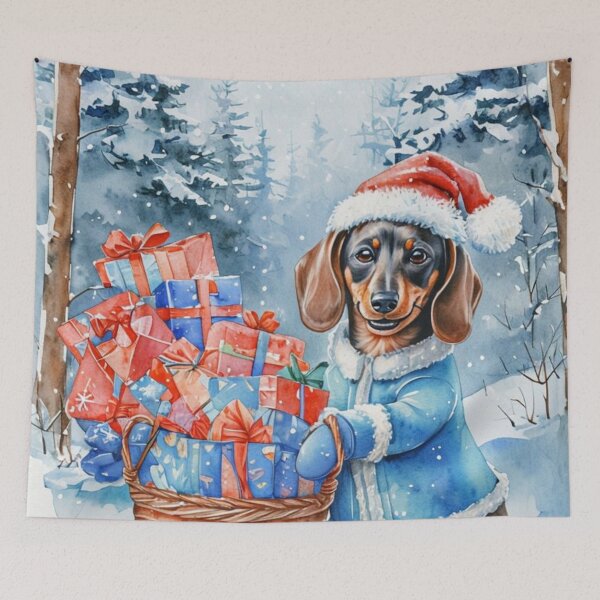 Item preview, Festive Dachshund's Holiday Cheer designed and sold by joejiing.