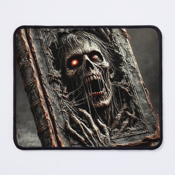 Item preview, The Cursed Tome: Unlocking the Horrors of the Zombie Book designed and sold by aunins7.