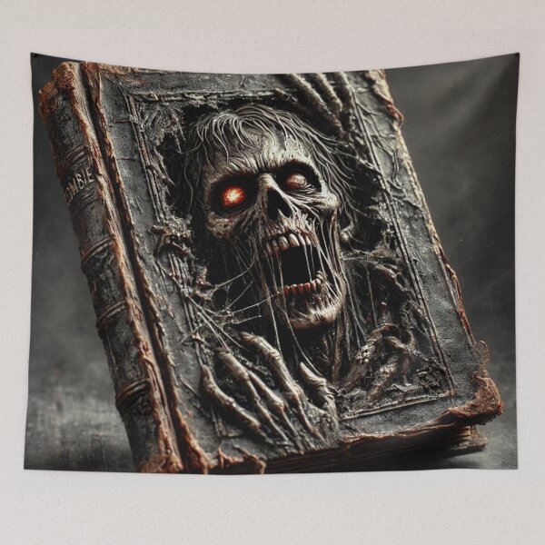 Item preview, The Cursed Tome: Unlocking the Horrors of the Zombie Book designed and sold by aunins7.