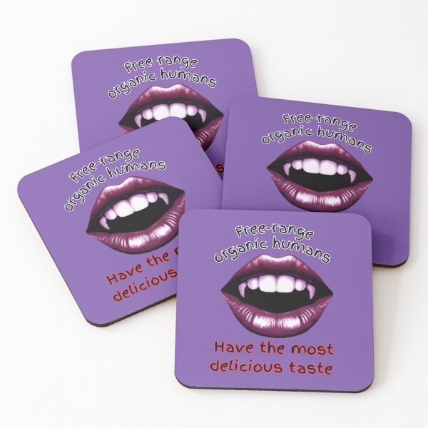 Item preview, Free-range organic humans - Have the most delicious taste | Werewolf & Vampire Lore (RP24) designed and sold by WheelieGdArt.