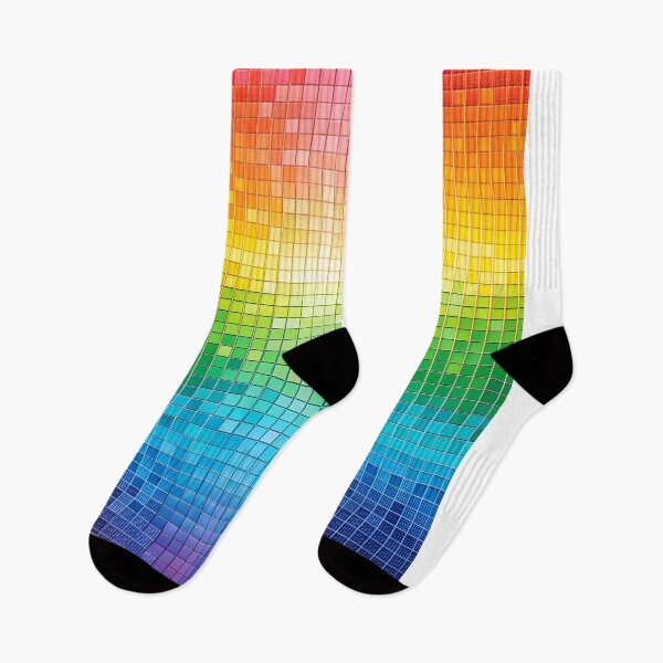 Item preview, Disco Pixelart Colorful Checker Pattern designed and sold by PatternBestFan.