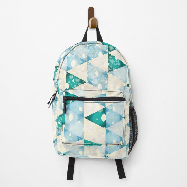 Item preview, Abstract triangles aqua designed and sold by LuisaVenturoli.