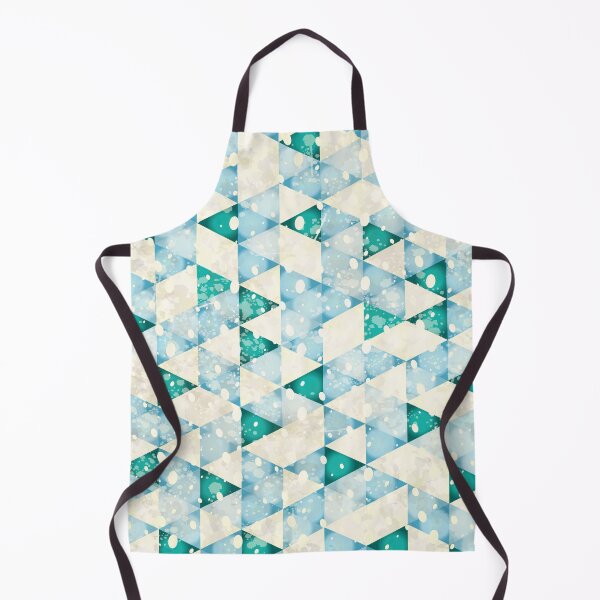 Item preview, Abstract triangles aqua designed and sold by LuisaVenturoli.