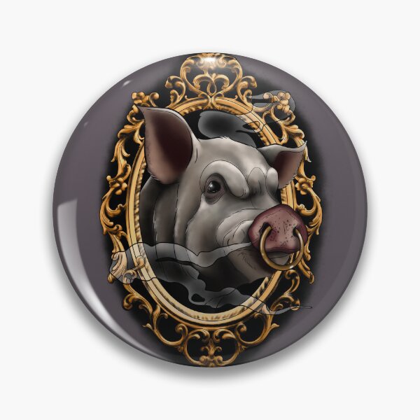 Item preview, Golden Frame Hog designed and sold by RetroCoven.