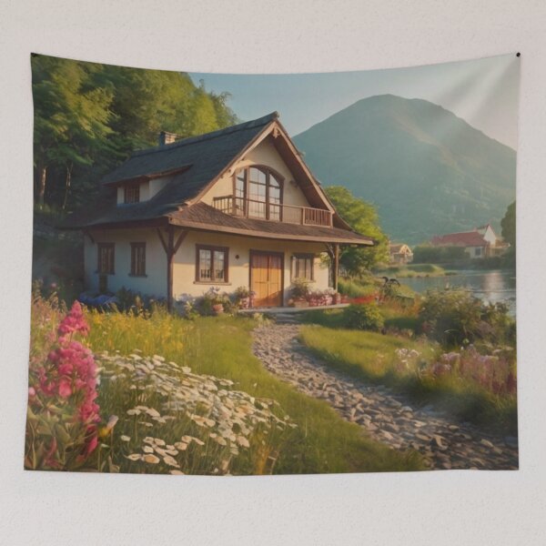 Aperçu de l'œuvre Nature’s Cottage Oasis créée et vendue par BlareBlare.