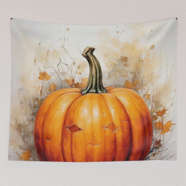 Item preview, Pumpito - Pumpkin Watercolor (1/16) designed and sold by sabantha.