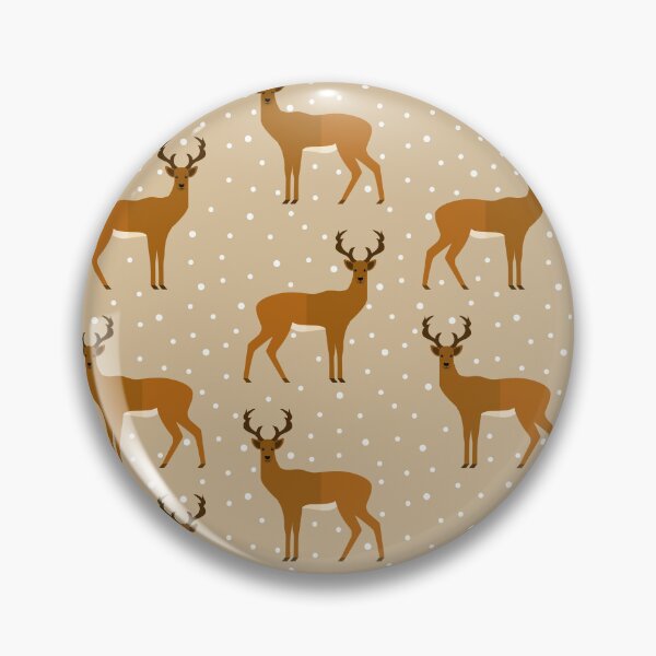 Item preview, Reindeer on brown designed and sold by reneesillus.