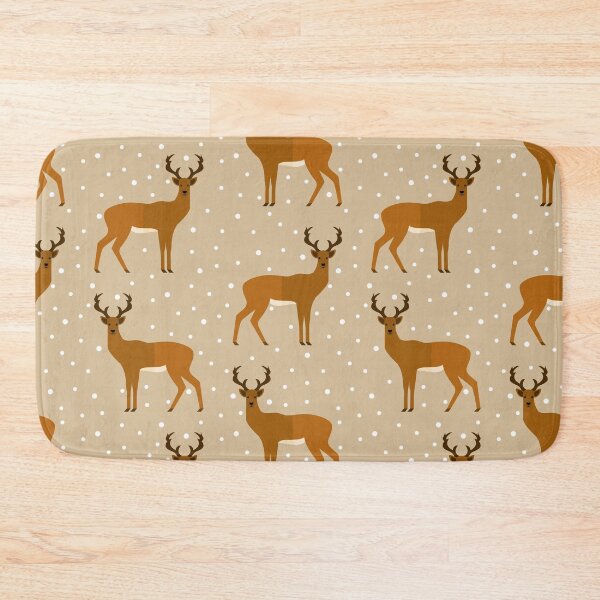 Item preview, Reindeer on brown designed and sold by reneesillus.