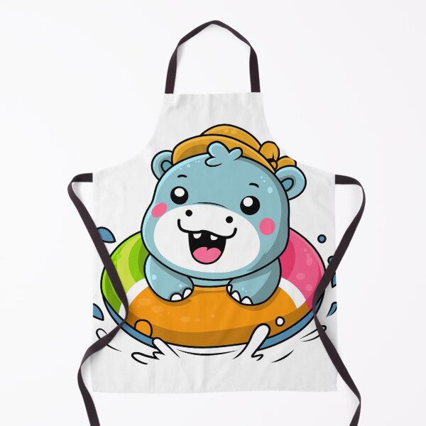 Item preview, Playful Moo Deng in Inflatable Ring T-Shirt Design Sticker Cute designed and sold by CreativeTomb.