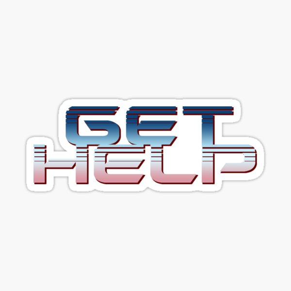 Item preview, Get Help designed and sold by sparkyman96.