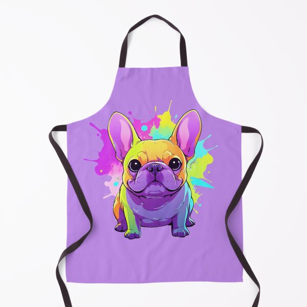 Item preview, French Bulldog Pastel Splash of Color designed and sold by puppypastel.