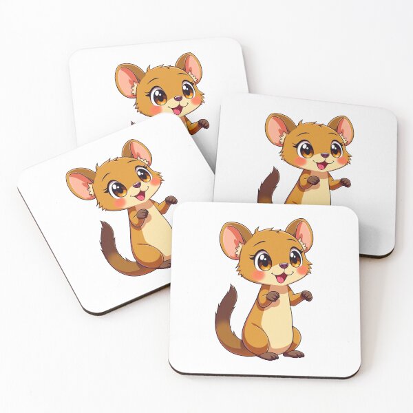 Item preview, Funny and Cute Anime Kinkajou designed and sold by ThreeftlyPicks.