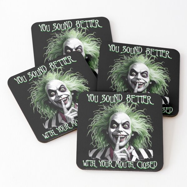 Item preview, Beetle Juice Silent Sarcasm Iconic Mischief designed and sold by Margival.
