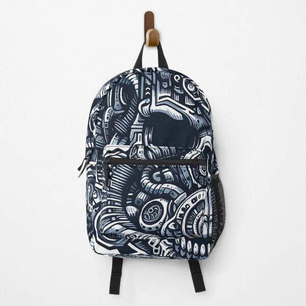 Item preview, Skull with Horns Bluish designed and sold by Salimgor Hangaround Music.