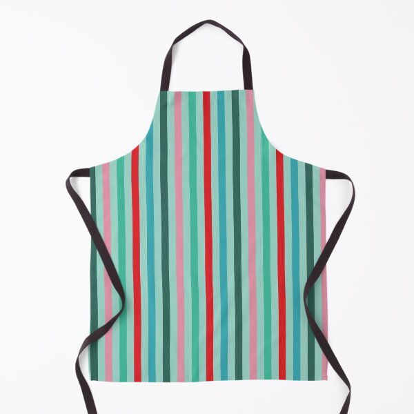 Item preview, Multi-coloured Stripes Pattern on Mint Green designed and sold by scome.