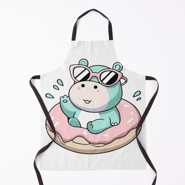 Item preview, Cute Moo deng in Donut Floatie T-Shirt Design Sticker designed and sold by CreativeTomb.
