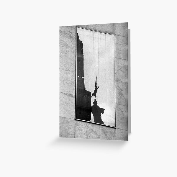 Union Square Reflection Greeting Card
