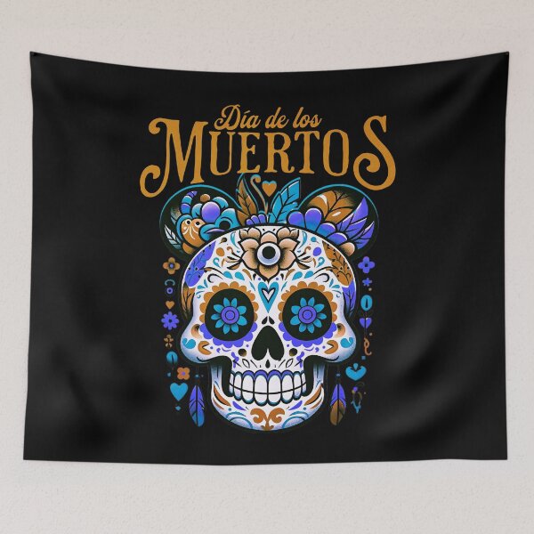 Item preview, DIA DE LOS MUERTOS - SUGAR SKULL MOUSE 2 designed and sold by justyna-s28.