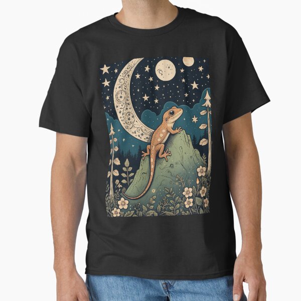 Artikel-Vorschau von Kawaii Geko wunderliche wilde Leben abstrakte Vintage Zentangle Kunst, designt und verkauft von Witty Shirts.