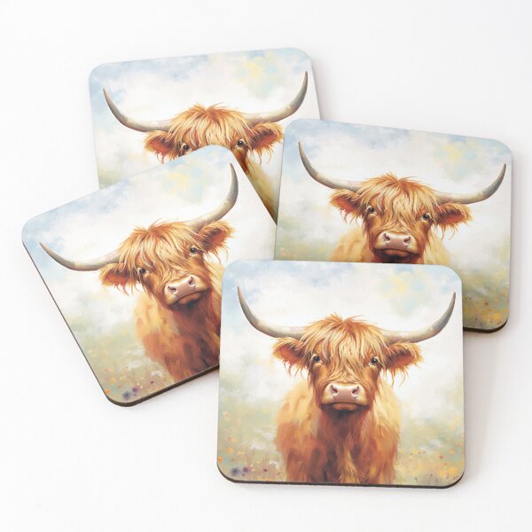 Artikelvorschau, Highland Cow entworfen und verkauft von ArtHouseNiklas.