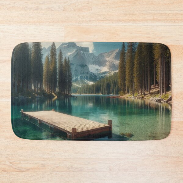 Item preview, Tranquil Mountain Lake designed and sold by crazirious.