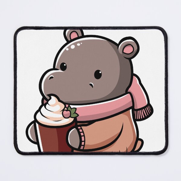 Item preview, Cozy MOO deng  Sipping Hot Cocoa - T-Shirts & Stickers Design designed and sold by CreativeTomb.
