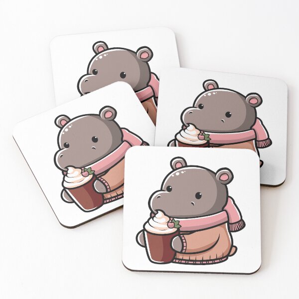 Item preview, Cozy MOO deng  Sipping Hot Cocoa - T-Shirts & Stickers Design designed and sold by CreativeTomb.