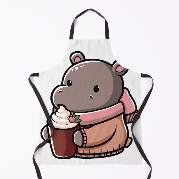 Item preview, Cozy MOO deng Sipping Hot Cocoa - T-Shirts & Stickers Design designed and sold by CreativeTomb.