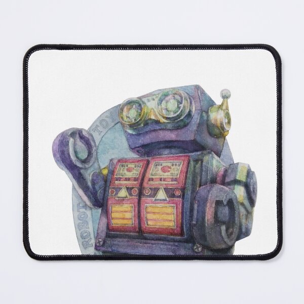 Item preview, vintage tin toy robot designed and sold by BearsCraft.