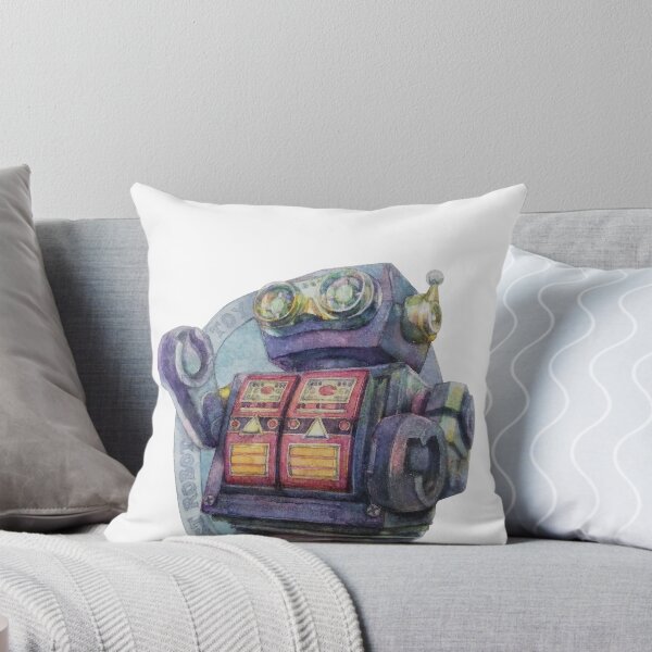 Item preview, vintage tin toy robot designed and sold by BearsCraft.