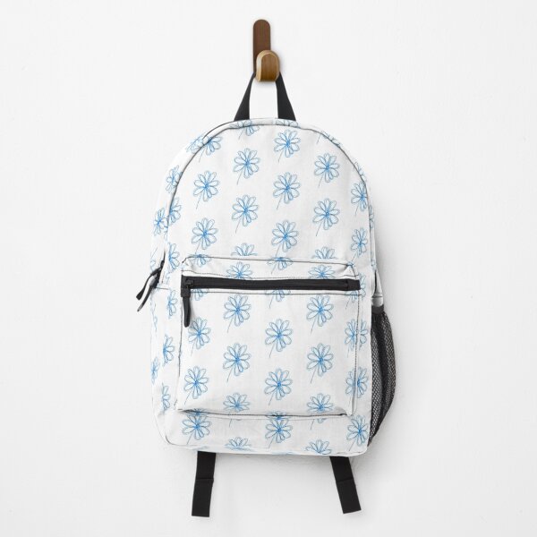 Item preview, drawn blue flower designed and sold by BooWearBer.