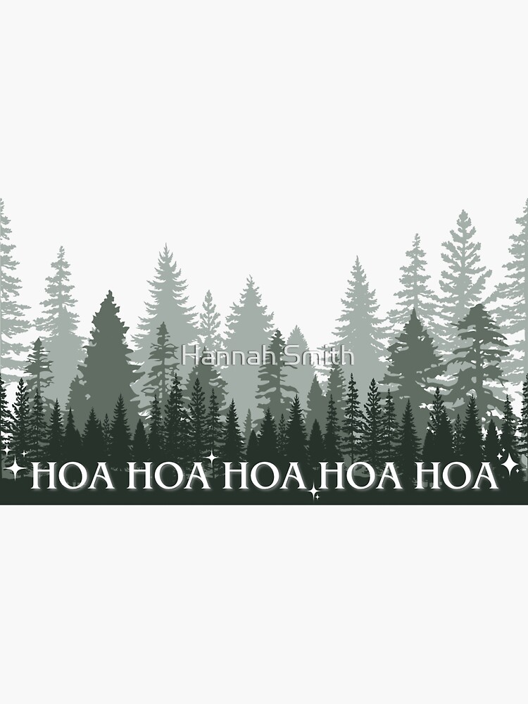 Thumbnail 3 of 3, Sticker, Hoa Hoa Hoa designed and sold by hnnhsmth95.