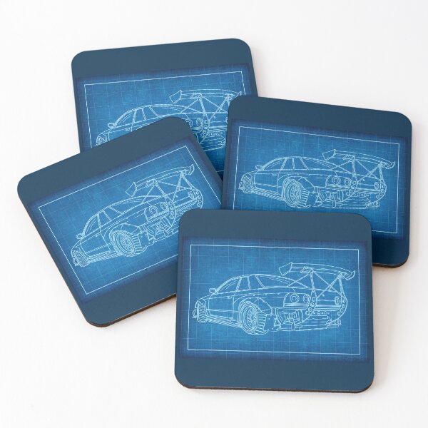 Item preview, Nissan Skyline GT-R R32 Blueprint designed and sold by JDM Guyvit.