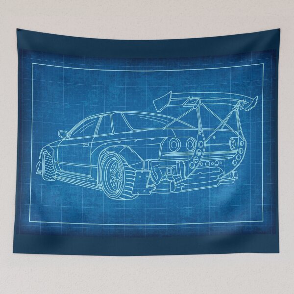 Item preview, Nissan Skyline GT-R R32 Blueprint designed and sold by JDM Guyvit.