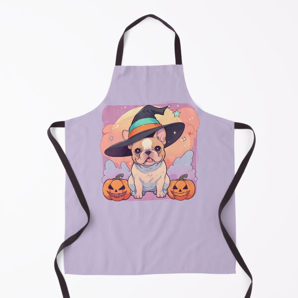 Item preview, Cute French Bulldog pastel witch hat halloween  designed and sold by puppypastel.