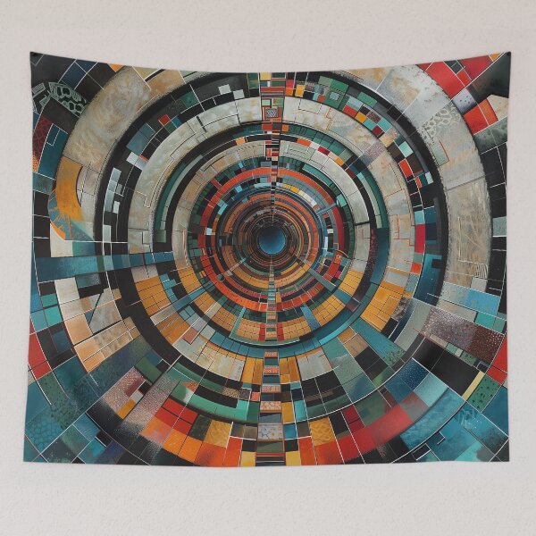 Item preview, Abstract Geometric Tunnel designed and sold by landletsy.