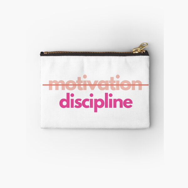 Item preview, Motivation Discipline Pink Beige Design SolaAndSoli designed and sold by SolaAndSoli.