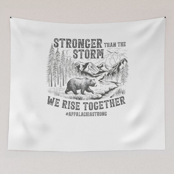 Item preview, Appalachia Strong  Then The Storm Hurricane Helene designed and sold by Arfurneauxt.