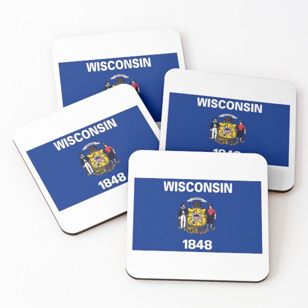 Item preview, Wisconsin flag designed and sold by sigmabros.
