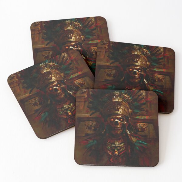 Item preview, Mictlantecuhtli: Lord of the Underworld designed and sold by AM FineArtPrints.