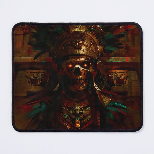 Item preview, Mictlantecuhtli: Lord of the Underworld designed and sold by AM FineArtPrints.