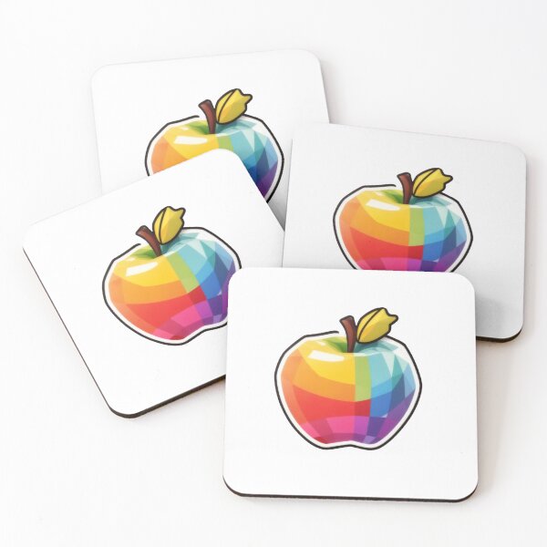 Item preview, green rainbow  apple  designed and sold by jkrphoto.