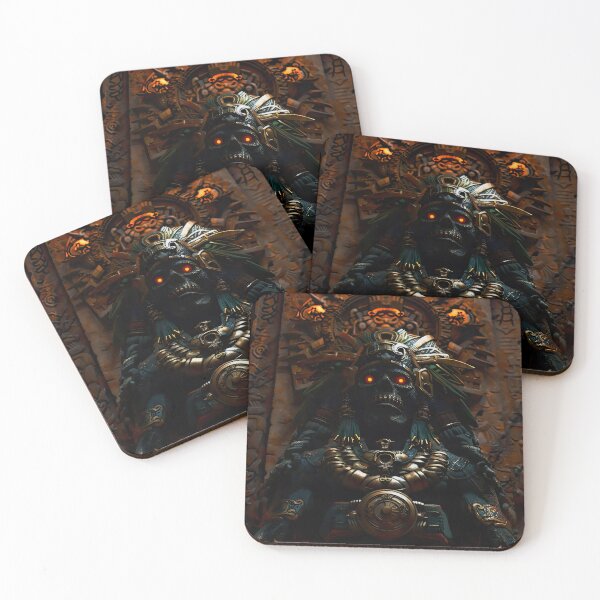 Item preview, Mictlantecuhtli, Lord of the Underworld designed and sold by AM FineArtPrints.