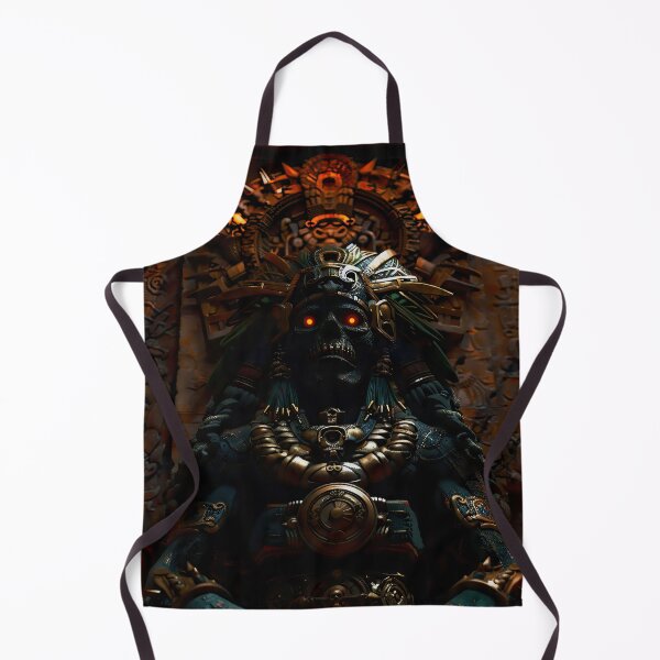 Item preview, Mictlantecuhtli, Lord of the Underworld designed and sold by AM FineArtPrints.