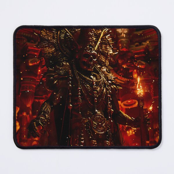 Item preview, Mictlantecuhtli, Lord of the Underworld designed and sold by AM FineArtPrints.