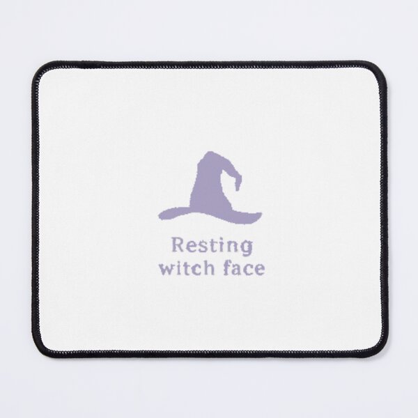 Item preview, Resting Witch Face - Minimalist Halloween Humor Art designed and sold by CosyCush.