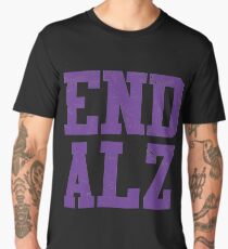 End ALZ Alzheimer's Men's Premium T-Shirt