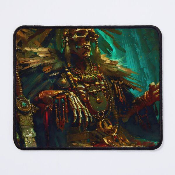 Item preview, Mictlantecuhtli, Lord of the Underworld designed and sold by AM FineArtPrints.