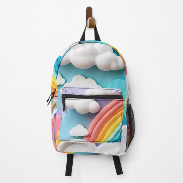 Item preview, Clay rainbow and cloud designed and sold by NolineXpression.